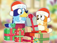 Jwèt Jigsaw Puzzle: Bluey Christmas Unboxing