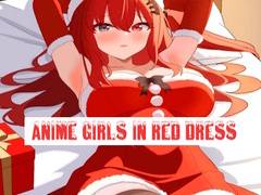 Jwèt Anime Girls In Red Dress Tile Puzzle