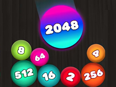Jwèt 2048 Puzzle: Connect the Balls