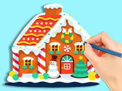 Jwèt Coloring Book: Gingerbread Hut