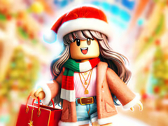 Jwèt Jigsaw Puzzle: Roblox Christmas Mall