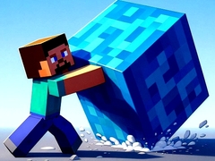 Jwèt MineBlocks 3D Maze
