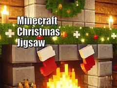 Jwèt Minecraft Christmas Jigsaw