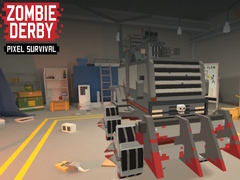 Jwèt Zombie Derby Pixel Survival