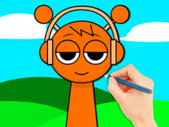 Jwèt Coloring Book: Sprunki Oren