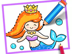 Jwèt Toddler Drawing: Mermaid