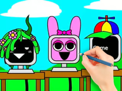 Jwèt Coloring Book: Sprunki Fun Computer