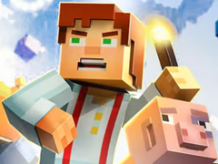 Jwèt Jigsaw Puzzle: Minecraft Dungeons
