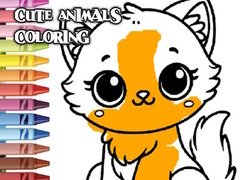 Jwèt Cute Animals Coloring