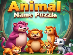 Jwèt Animal Name Puzzle