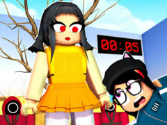 Jwèt Jigsaw Puzzle: Squid Game VS Roblox