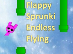 Jwèt Flappy Sprunki Endless Flying