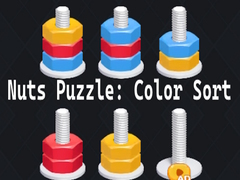 Jwèt Nuts Puzzle: Color Sort