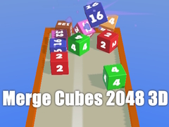 Jwèt Merge Cubes 2048 3D