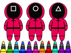 Jwèt Coloring Book: Squid Game Mask