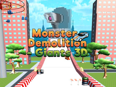 Jwèt Monster Demolition Giants 3d