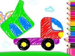 Jwèt Toddler Drawing: Tanker Truck