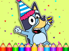 Jwèt Coloring Book: Bluey's Birthday