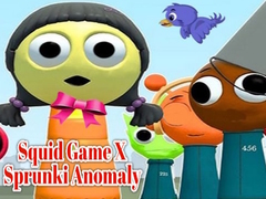 Jwèt Squid Game X Sprunki Anomaly