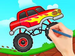 Jwèt Coloring Book: Monster Truck
