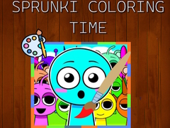 Jwèt Sprunki Coloring Time