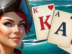 Jwèt Solitaire Klondike Treasure Island