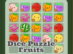 Jwèt Dice Puzzle Fruits