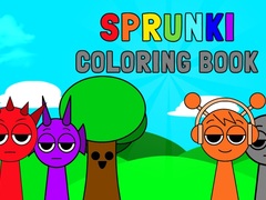 Jwèt Sprunki Coloring Book