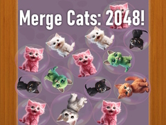 Jwèt Merge Cats: 2048!
