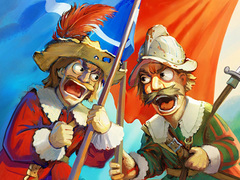 Jwèt Musketeers Gunpowder vs Steel