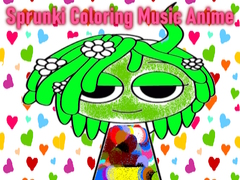 Jwèt Sprunki Coloring Music Anime