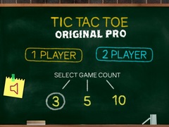 Jwèt Tic Tac Toe Original Pro