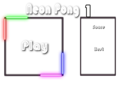 Jwèt Neon Pong 1