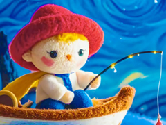 Jwèt Jigsaw Puzzle: Starry Night Fishing