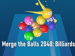 Jwèt Merge the Balls 2048: Billiards!