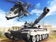 Jwèt Strategy of war. Tanks and helicopters