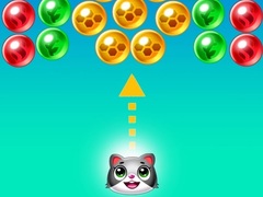 Jwèt Save the cats Bubble shooter