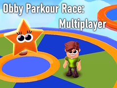 Jwèt Obby Parkour Race: Multiplayer