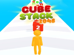 Jwèt Cube Stack 2048
