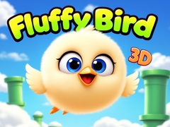 Jwèt Fluffy Bird 3D