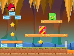 Jwèt Angry Birds Vs Green Pig
