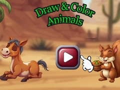 Jwèt Draw & Color Animals