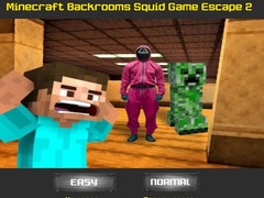 Jwèt Minecraft Backrooms Squid Game Escape 2
