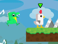 Jwèt Chicken Scream Race