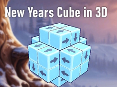 Jwèt New Years Cube in 3D