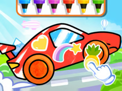 Jwèt Coloring Book: Racing Car