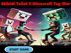 Jwèt Skibidi Toilet X Minecraft Tug War