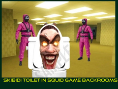 Jwèt Skibidi Toilet in Squid Game Backrooms