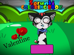 Jwèt Sprunki Valentine Coloring book