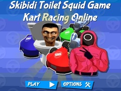 Jwèt Skibidi Toilet Squid Game Kart Racing Online